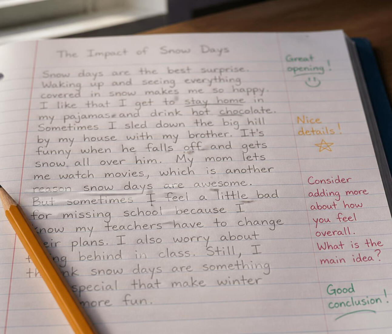 Hero Writing